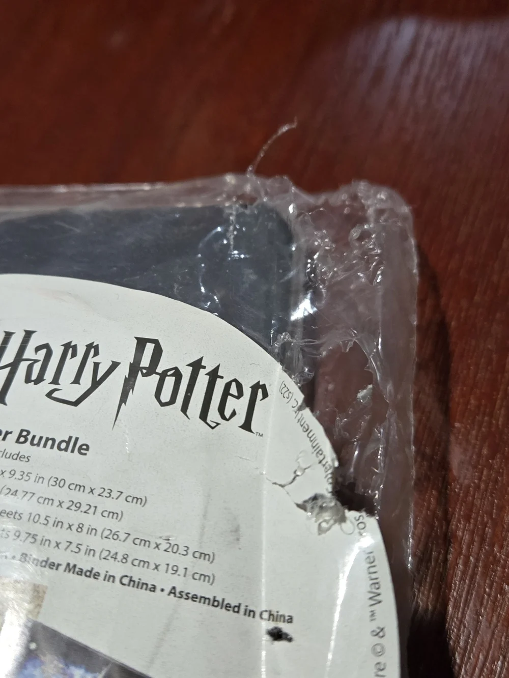 Harry Potter 4 Piece Binder Set